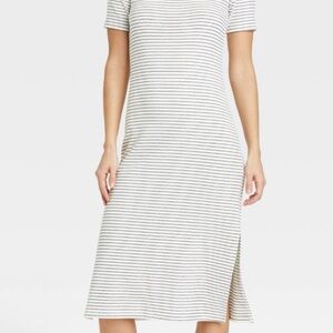 Like New a new day Striped Midi Dress